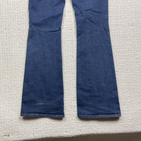 American Eagle Kick Boot Jeans Women’s Size 10 Long Super Stretch Cowboy Flare - Picture 10 of 12